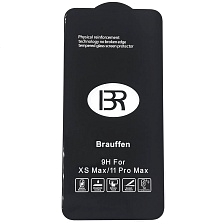 Защитное стекло 5D BRAUFFEN для APPLE iPhone XS Max, iPhone 11 Pro Max (6.5"), AAA класс, цвет окантовки черный Защитное стекло 5D BRAUFFEN для APPLE iPhone XS Max, iPhone 11 Pro Max (6.5"), AAA класс, цвет окантовки черный