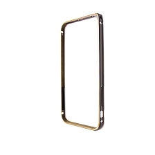 Бампер для APPLE iPhone 6, 6S, металл, цвет серый.