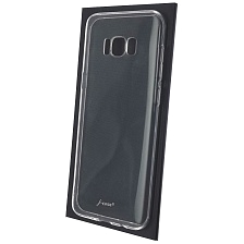 Чехол накладка J-Case THIN для SAMSUNG Galaxy S8 Plus (SM-G955), силикон, цвет прозрачный