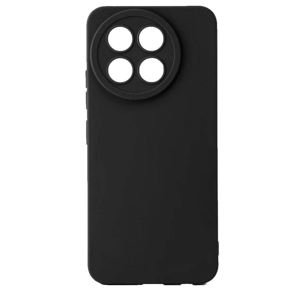 Чехол накладка для TECNO Spark 30 Pro, защита камеры, силикон, цвет черный Чехол накладка для TECNO Spark 30 Pro, защита камеры, силикон, цвет черный