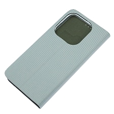 Чехол книжка MESH для INFINIX HOT 40i, SMART 8, SMART 8 Plus, текстиль, силикон, бархат, визитница, цвет серый