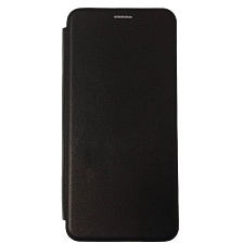 Чехол книжка STYLISH для TECNO Camon 17P, экокожа, визитница, цвет черный