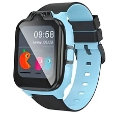 Умные часы для детей HOCO Y104, слот SIM, GPS, Wi-Fi, 4G, камера, 700mAh, цвет черно голубой