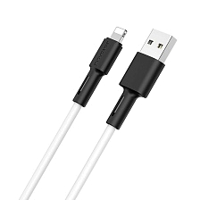 Кабель BOROFONE BX31 Soft Silicone Lightning 8 pin, длина 1 метр, цвет белый Кабель BOROFONE BX31 Soft Silicone Lightning 8 pin, длина 1 метр, цвет белый