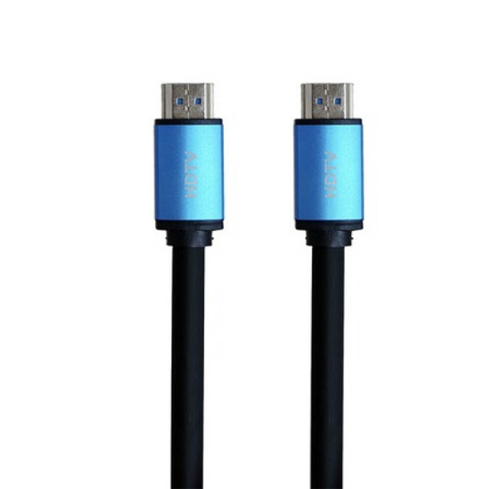 Кабель HDMI - HDMI Live Power 4K UHD, HDTV 2.0, силикон, длина 1.5 метра, цвет черный