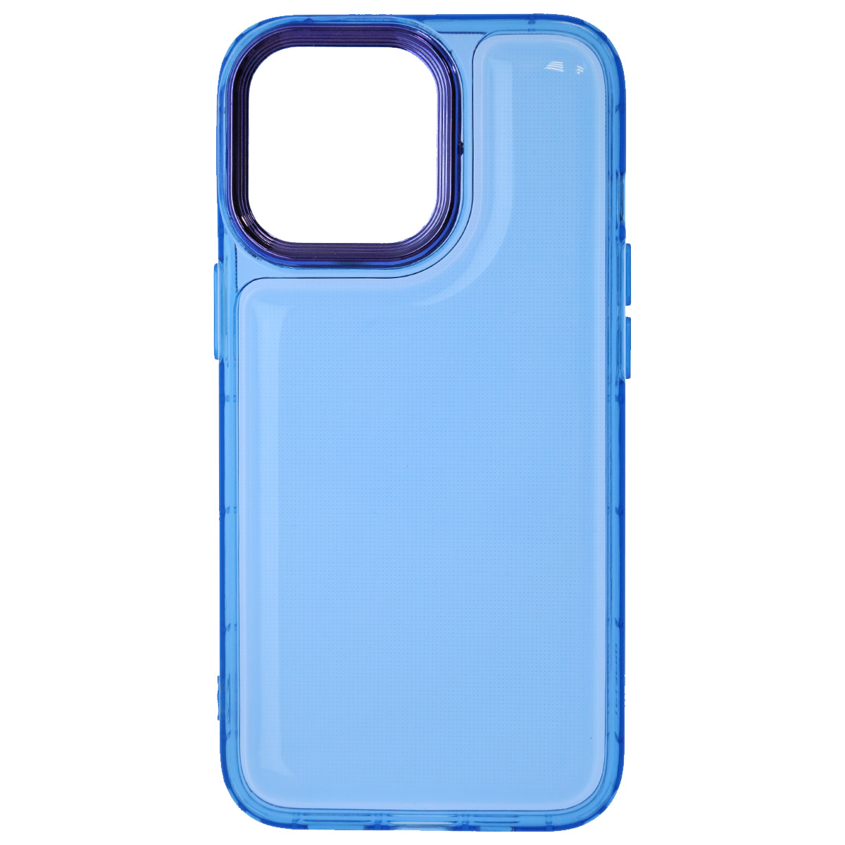 Чехол накладка AIR BAG для APPLE iPhone 13 Pro (6.1"), силикон, цвет прозрачно голубой