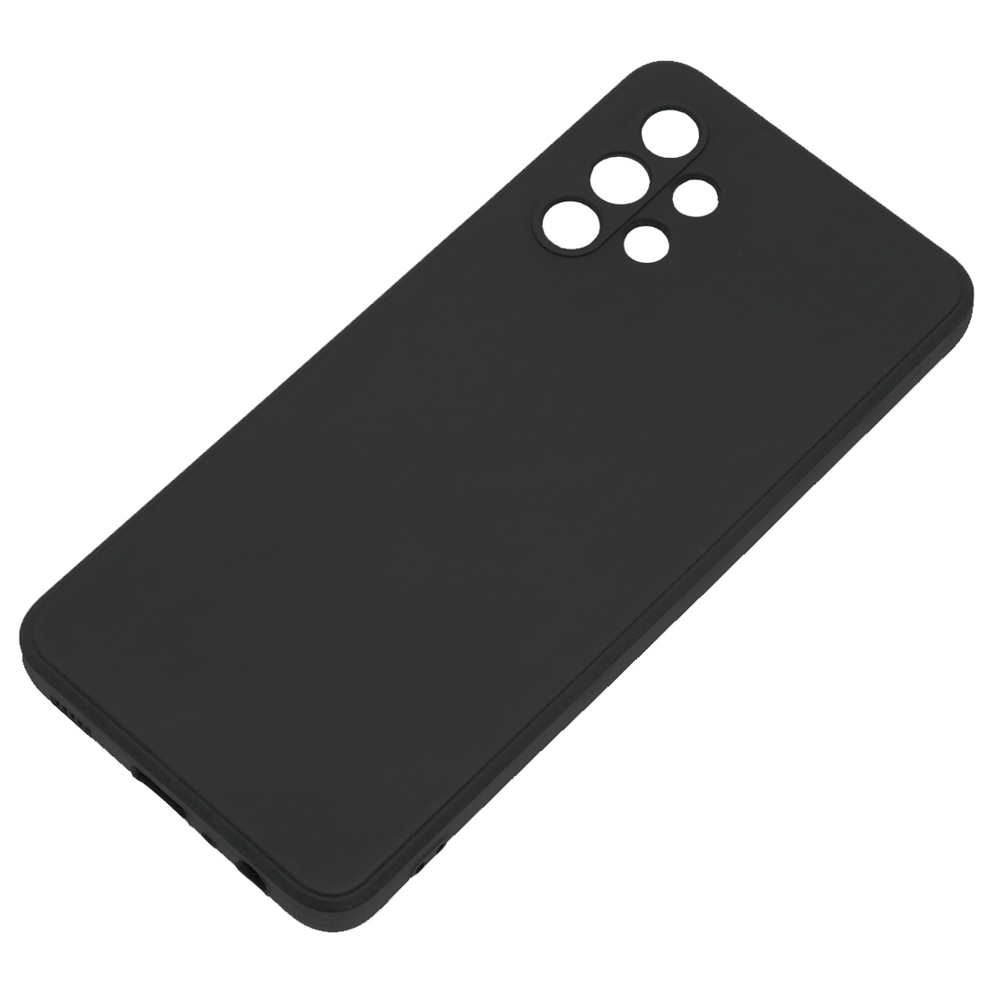 Чехол накладка для SAMSUNG Galaxy A32 4G (SM-A325F), силикон, бархат, цвет черный Чехол накладка для SAMSUNG Galaxy A32 4G (SM-A325F), силикон, бархат, цвет черный
