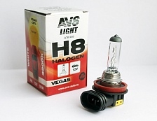 Галогенная лампа AVS Vegas H8,12V.35W.1шт..