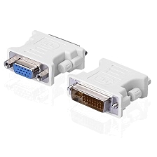 Переходник DVI-VGA (A-DVI-VGA), цвет белый