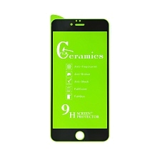 Защитное стекло 9D Ceramics для APPLE iPhone 6 Plus, iPhone 6G Plus, iPhone 6S Plus, цвет черный.