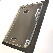 Чехол накладка для XIAOMI Redmi 6, силикон, цвет прозрачный