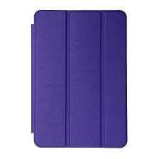 Чехол книжка SMART CASE для APPLE iPad mini 5, экокожа, цвет фиолетовый