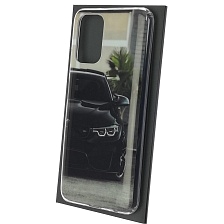 Чехол накладка для XIAOMI Redmi Note 10, Redmi Note 10S, POCO M5s, силикон, рисунок BMW черный
