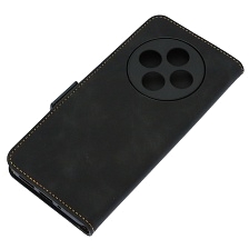 Чехол книжка NICE для XIAOMI Redmi 14C, POCO C75, защита камеры, экокожа, силикон, цвет черный