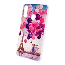 Чехол накладка для SAMSUNG Galaxy A20S (SM-A207), силикон, рисунок Paris. Чехол накладка для SAMSUNG Galaxy A20S (SM-A207), силикон, рисунок Paris.