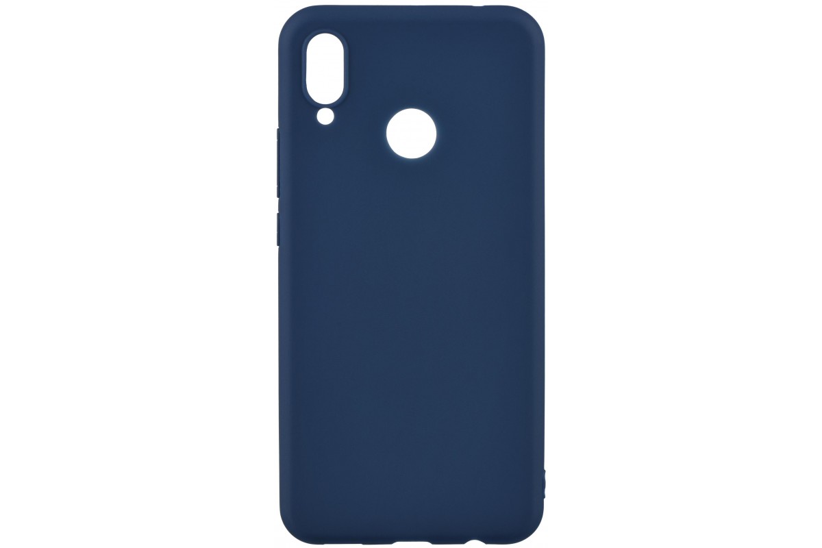 Чехол-накладка для HUAWEI P Smart Z 2019 (STK-LX1) / HUAWEI Honor 9X 2019 (HLK-TL00) / Oppo F11 Pro, силиконовая "soft touch", цвет синий.