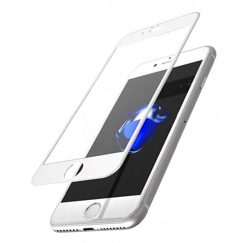 Защитное стекло Soft 3D для APPLE iPhone 7/8 plus (5.5") Baseus 0.23 цвет Белый.