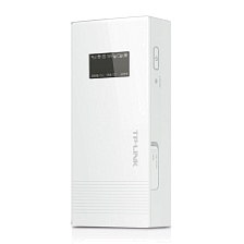 Мобильный беспроводной 3G Wi-Fi роутер TP-LINK M5360 с аккумулятором Power Bank на 5200 мАч, цвет белый