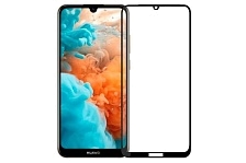 Защитное стекло "5D" Full Glue для HUAWEI Honor 8S (KSA-LX9) / Y5 2019 (AMN-LX), цвет канта чёрный.