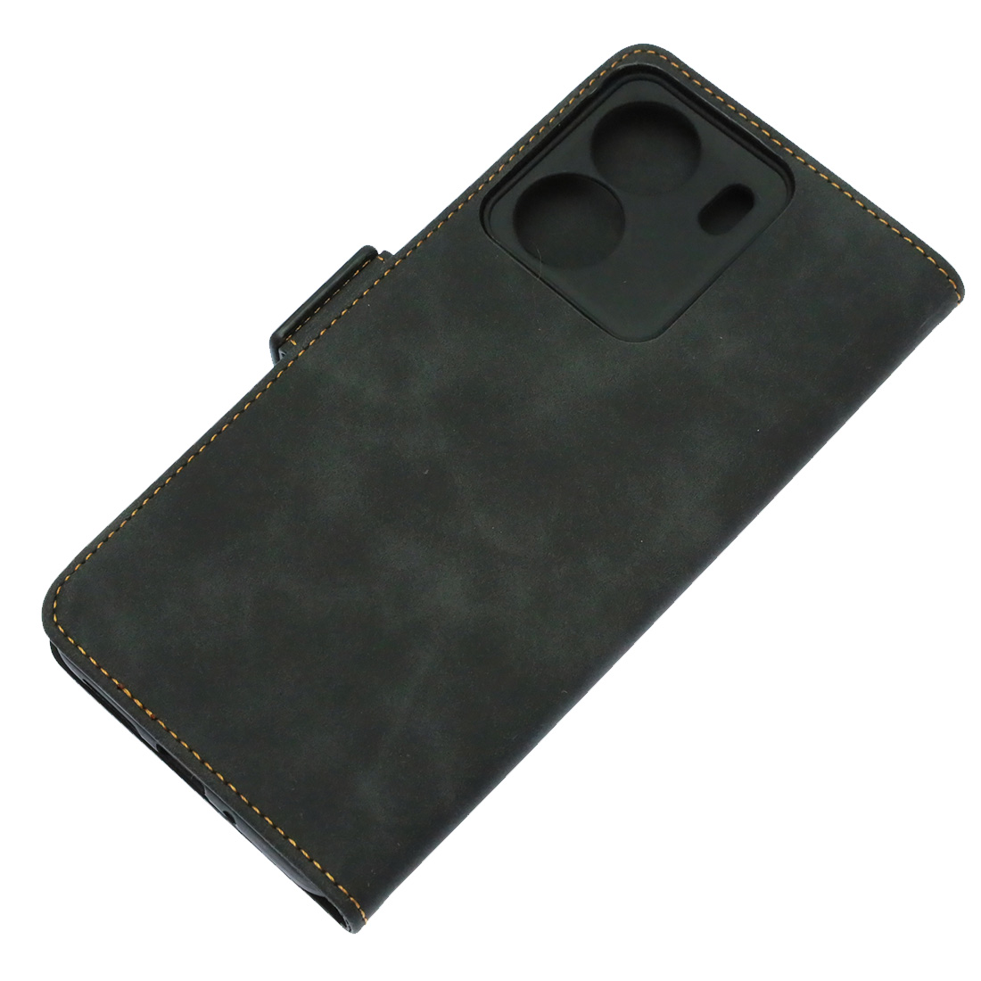 Чехол книжка NICE для XIAOMI Redmi 13C, XIAOMI POCO C65, защита камеры, экокожа, визитница, цвет черный