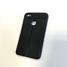 Чехол накладка для XIAOMI Redmi Note 5A Prime, силикон, цвет черный