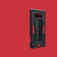 Чехол накладка Defender II Nillkin для SAMSUNG Galaxy Note 8, пластик, цвет красный. Чехол накладка Defender II Nillkin для SAMSUNG Galaxy Note 8, пластик, цвет красный.