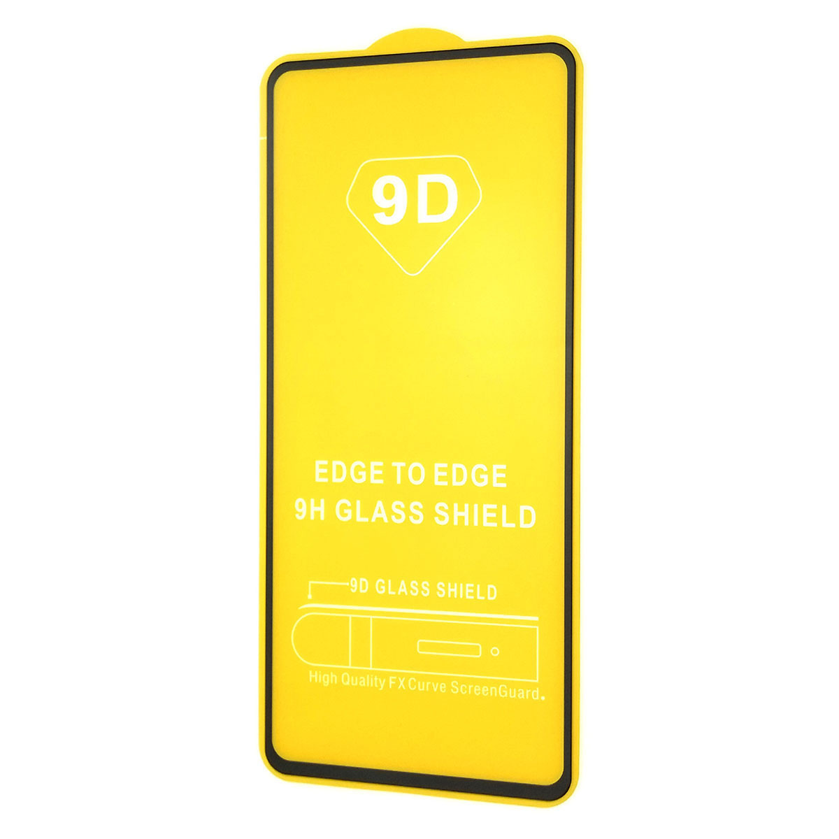 Защитное стекло 9D для SAMSUNG Galaxy A51 (SM-A515F), цвет окантовки черный