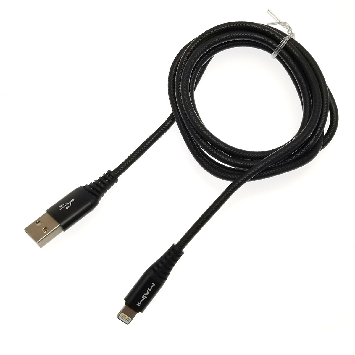 MAIMI X18 Дата-кабель APPLE Lightning 8-pin iOS, 3.3A, длина 1.5 метра, цвет черный.