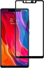 Защитное стекло "6D" GLASS FULL GLUE для XIAOMI Mi 8SE, цвет канта черный.