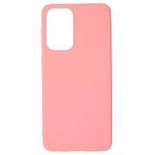 Чехол накладка для SAMSUNG Galaxy A33 5G (SM-A336B), силикон, цвет розовый