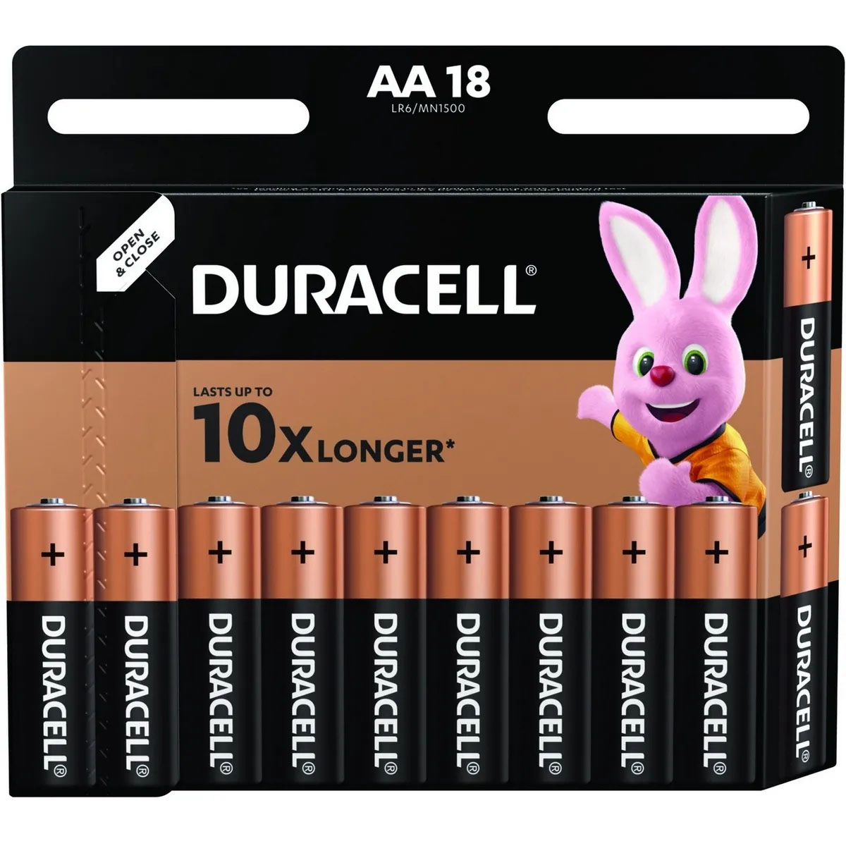 Батарейка DURACELL Basic LR6 AA BL18 Alkaline 1.5V