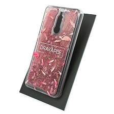 Чехол накладка TransFusion для XIAOMI Redmi 8, силикон, переливашка, рисунок Drakaple.