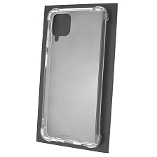 Чехол накладка King Kong Case для SAMSUNG Galaxy A12 4G (SM-A125), M12 (SM-A125F), силикон, противоударный, цвет прозрачный