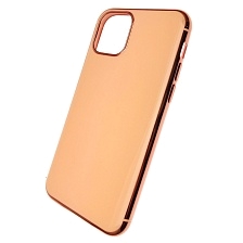 Чехол накладка для APPLE iPhone 11 Pro 2019, силикон, глянец, цвет розовый.