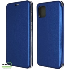 Чехол книжка STYLISH для SAMSUNG Galaxy A81 (SM-A815), Note 10 Lite (SM-N770), экокожа, визитница, цвет синий