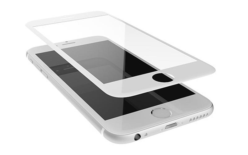 Защитное стекло 10D iPhone 7/8 (полное покрытие) белый UD.
