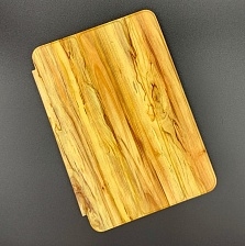 Чехол-книга SMART CASE для Apple iPad PRO 2 (9,7") фирменный дизайн, принт рисунок под дерево, цвет желтый.