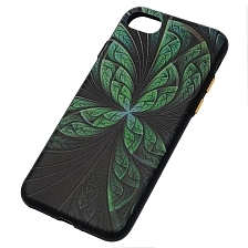 Чехол накладка для APPLE iPhone 7, iPhone 8, силикон, рисунок текстура 1