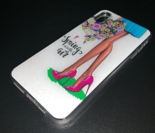 Чехол накладка для APPLE iPhone XS MAX, силикон, рисунок Spring is in the air.