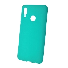 Чехол накладка NEW COLOR для HUAWEI P Smart 2019 (POT-LX1), Honor 10 Lite 2019 (HRY-LX1), силикон матовый, цвет бирюзовый.