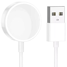 Зарядка для смарт часов HOCO GA09, длина 90 см, цвет белый