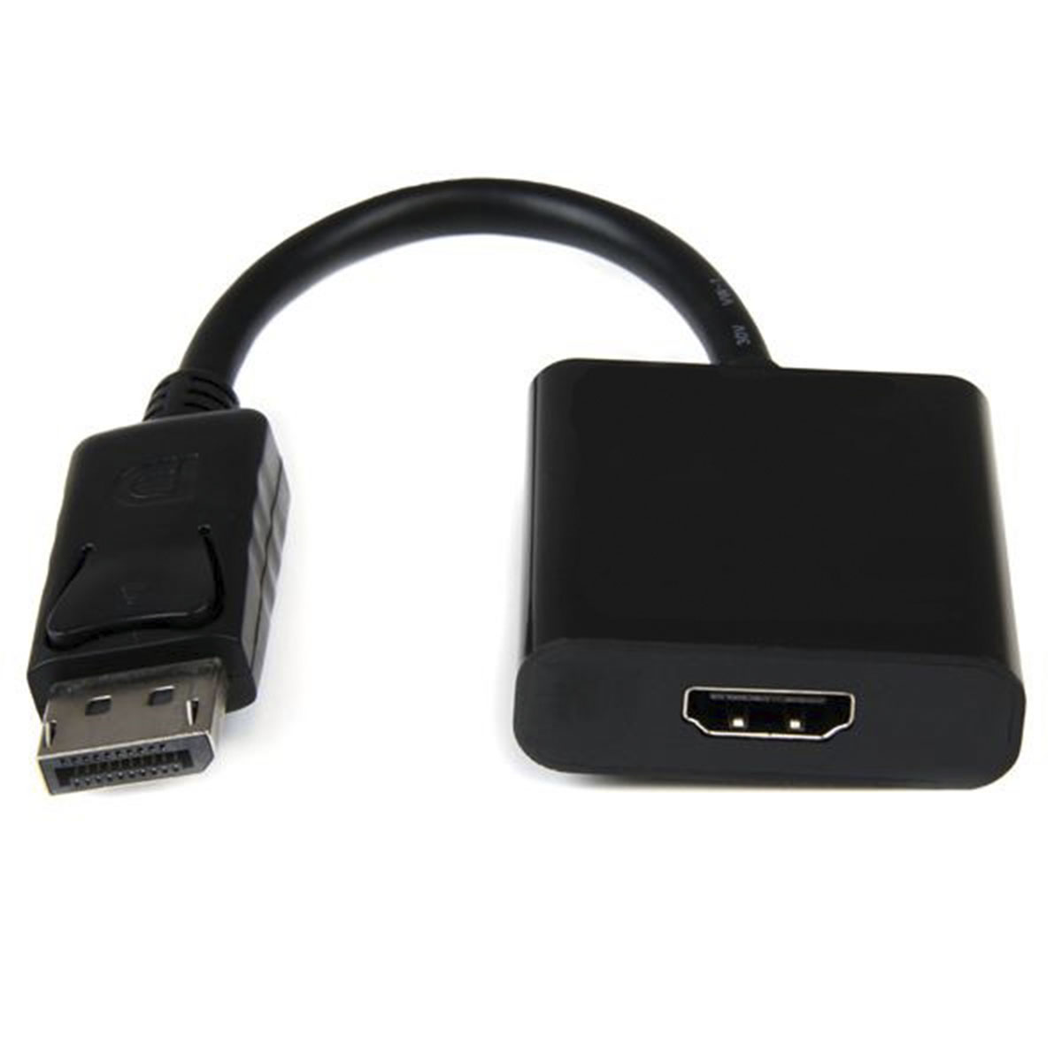 Переходник DP-HDMI, Display Port - HDMI, цвет черный