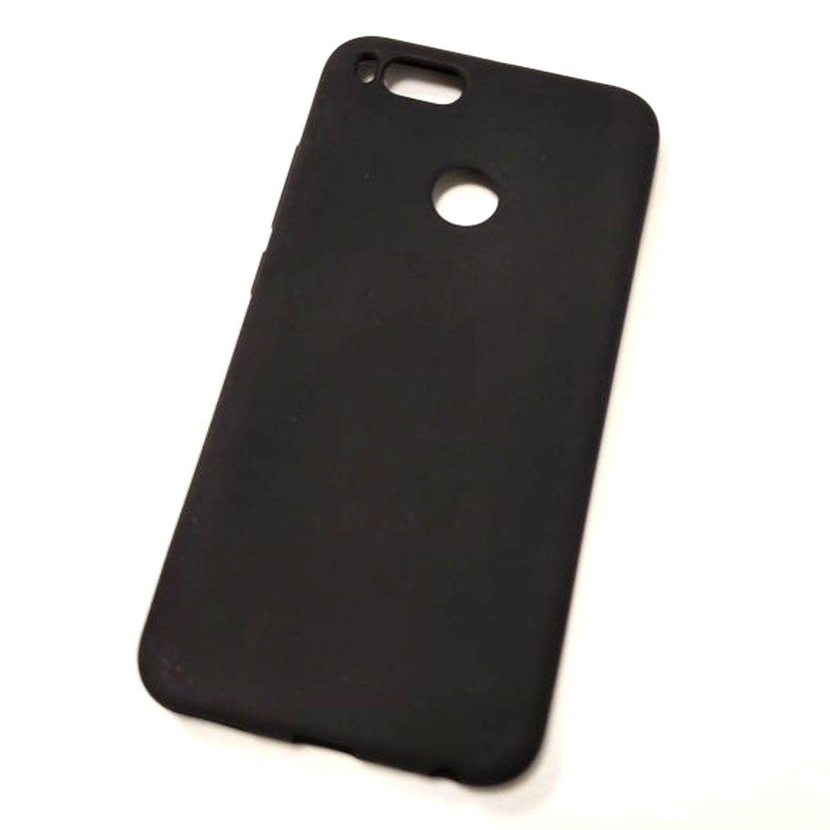 Чехол накладка для XIAOMI Mi A1, Redmi 5X, силикон, цвет черный