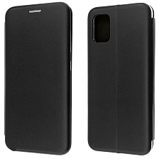 Чехол книжка STYLISH для SAMSUNG Galaxy A51 (SM-A515), экокожа, цвет черный Чехол книжка STYLISH для SAMSUNG Galaxy A51 (SM-A515), экокожа, цвет черный