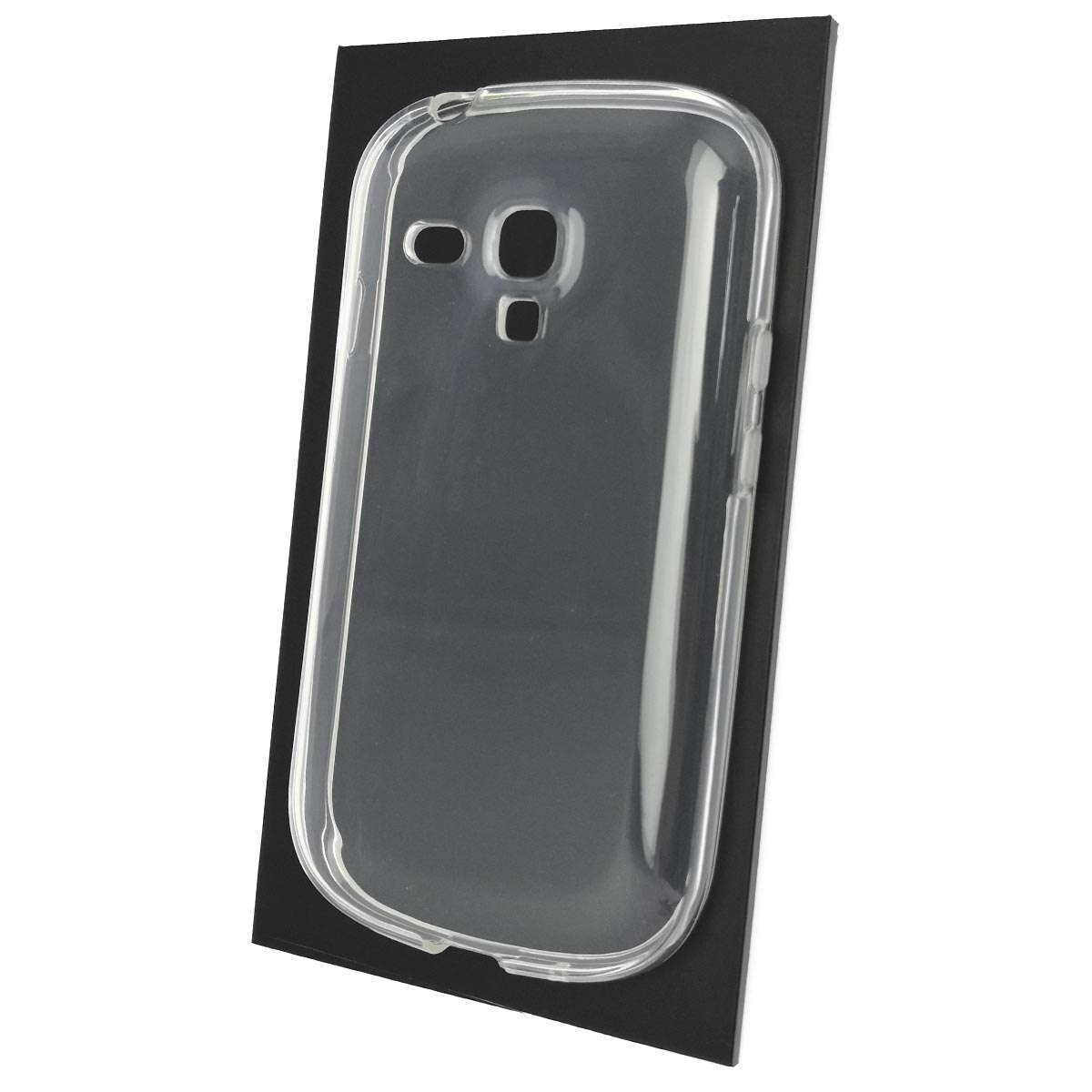 Чехол накладка BEST для SAMSUNG Galaxy S3 mini (GT-i8190), силикон, цвет прозрачный
