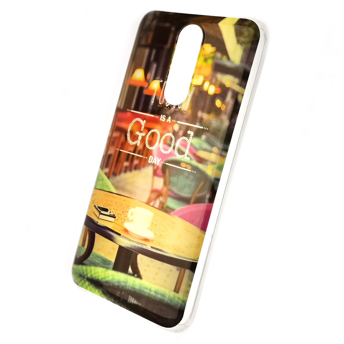 Чехол накладка для XIAOMI Redmi 8, силикон, рисунок Today is a good day. Чехол накладка для XIAOMI Redmi 8, силикон, рисунок Today is a good day.