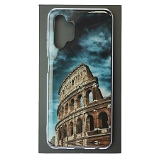Чехол накладка для SAMSUNG Galaxy A13 4G, силикон, глянцевый, рисунок Колизей