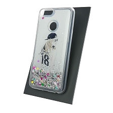 Чехол накладка TransFusion для HUAWEI Honor 9 Lite, Honor 7S, P Smart, силикон, переливашка, рисунок K18