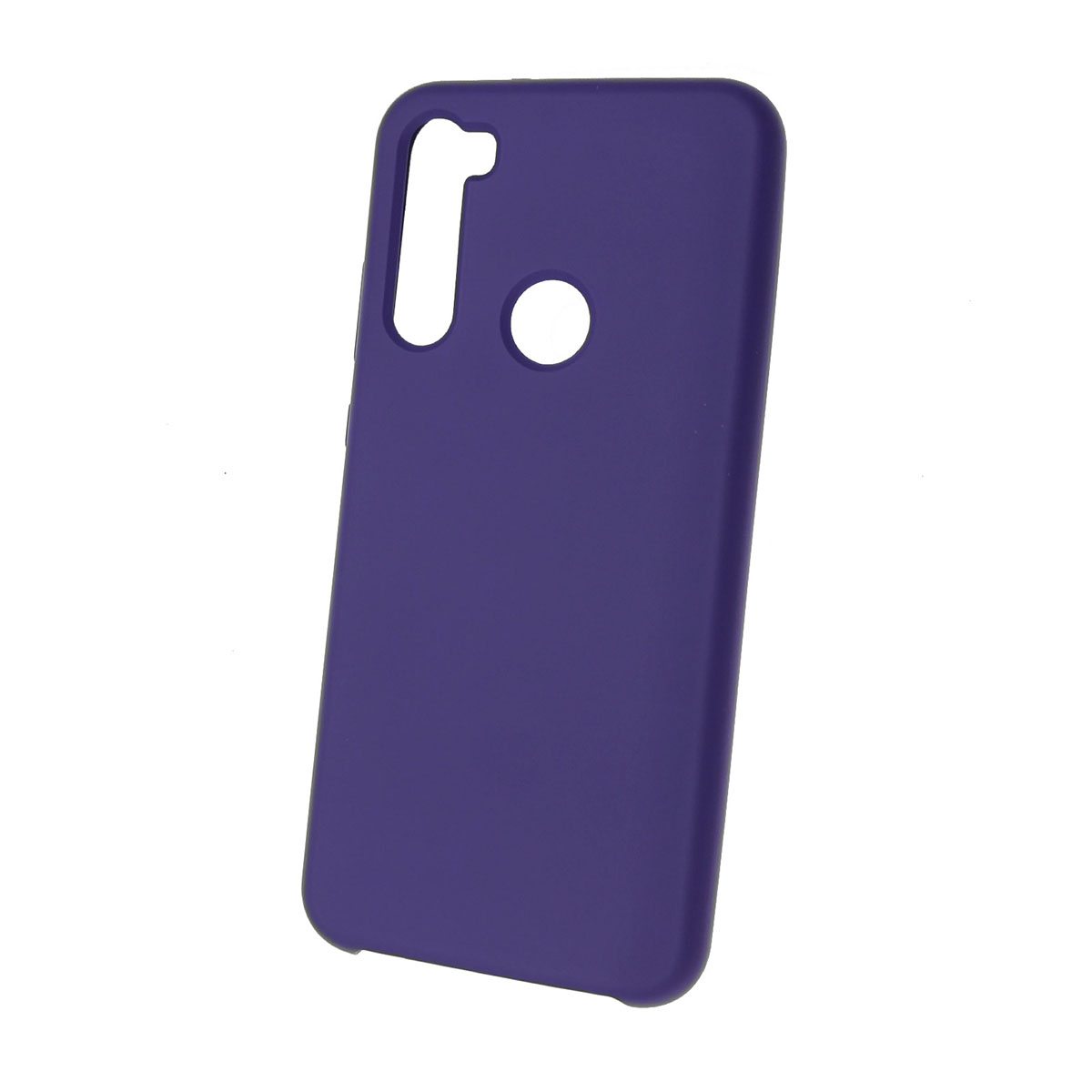 Чехол накладка Silicon Cover для XIAOMI Redmi Note 8T, силикон, бархат, цвет синий индиго.