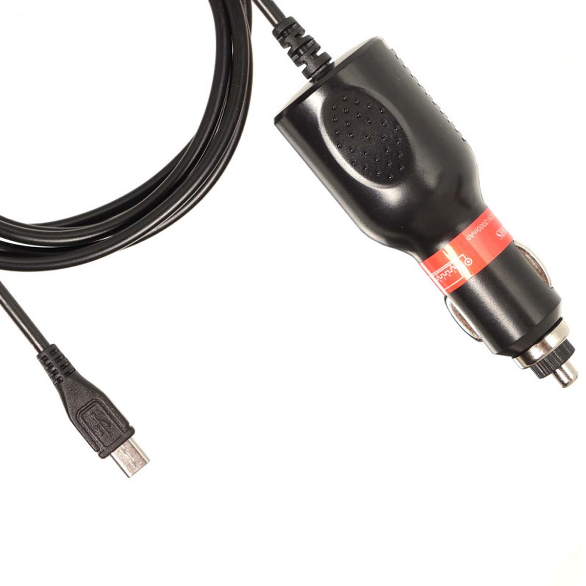 АЗУ (Автомобильное зарядное устройство) LP1 V8 с кабелем Micro USB, длина 3.5 метра, цвет черный